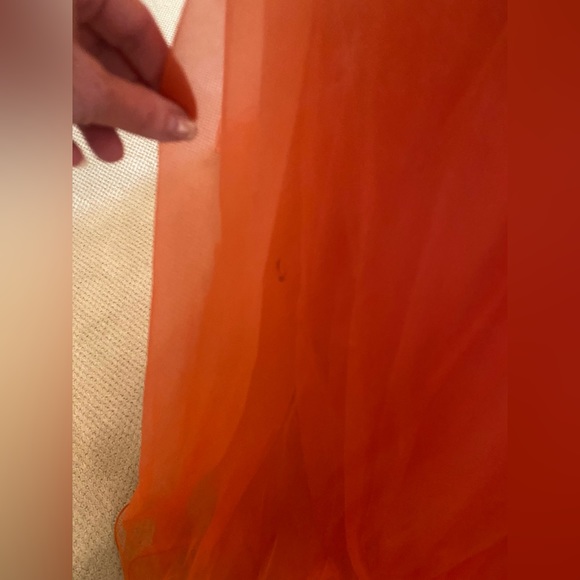 SALE!!! CORAL Jovani COUTURE Ball Gown from Henri's - Picture 16 of 17